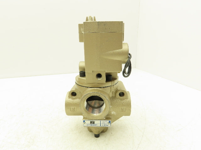 Ross 2774B4001Z Pneumatic Solenoid Valve 1/2"NPT 10 Bar 3/2-way 120V Coil