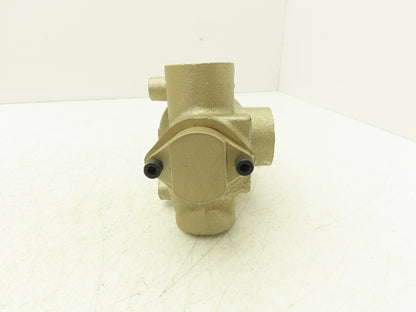 Ross 2774B4001Z Pneumatic Solenoid Valve 1/2"NPT 10 Bar 3/2-way 120V Coil