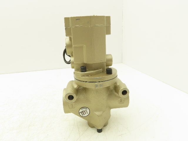 Ross 2774B4001Z Pneumatic Solenoid Valve 1/2"NPT 10 Bar 3/2-way 120V Coil