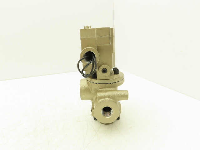 Ross 2774B4001Z Pneumatic Solenoid Valve 1/2"NPT 10 Bar 3/2-way 120V Coil