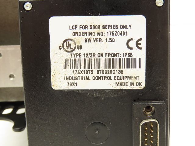 Danfoss VLT5006 Variable Speed Drive 5Hp 380-500vac 3ph 50/60Hz VLT 5000 Series