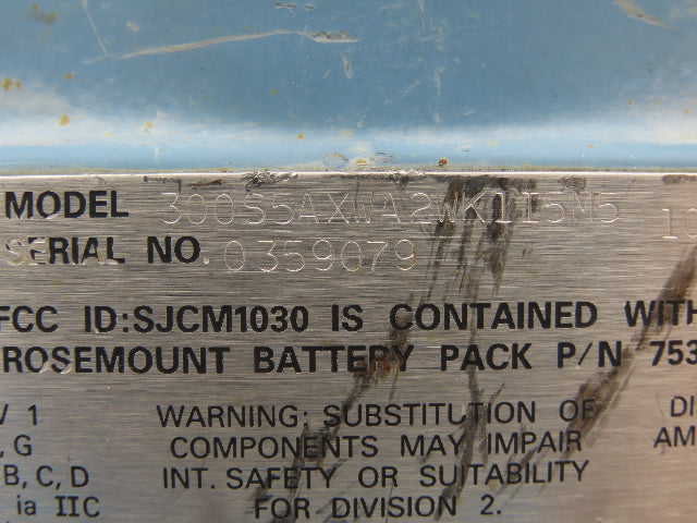 Rosemount 300S5AXWA2WK1I5M5 Model 300S Pressure Transmitter With Digital Display