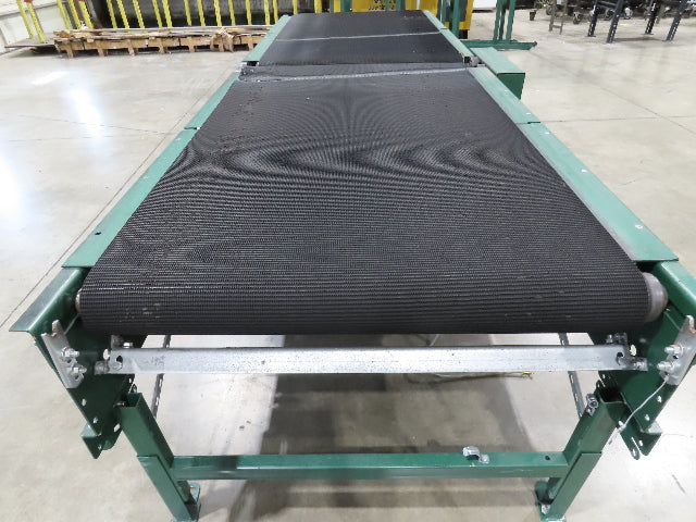 Dematic 39"x 10' Gapper Conveyor 34" Belt 2-Speed Package Gapping 95/155fpm