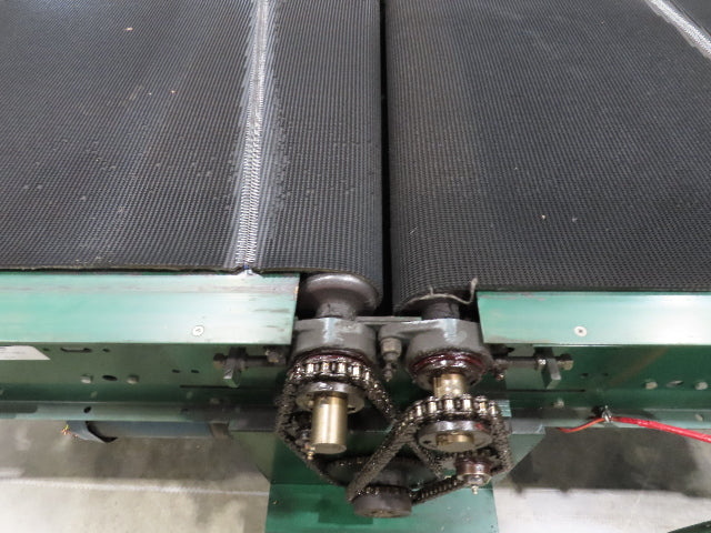 Dematic 39"x 10' Gapper Conveyor 34" Belt 2-Speed Package Gapping 95/155fpm