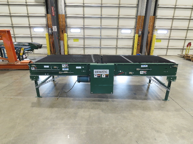 Dematic 39"x 10' Gapper Conveyor 34" Belt 2-Speed Package Gapping 95/155fpm
