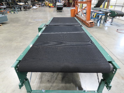 Dematic 39"x 10' Gapper Conveyor 34" Belt 2-Speed Package Gapping 95/155fpm