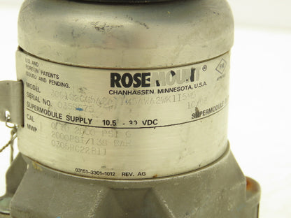 Rosemount 300S5AXWA2WK1I5M5 Model 300S Pressure Transmitter With Digital Display