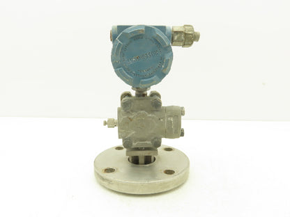 Rosemount 1151LT5SA0F22DL4C9 Pressure Transmitter 45VDC 275PSI 3" Flange Mounted