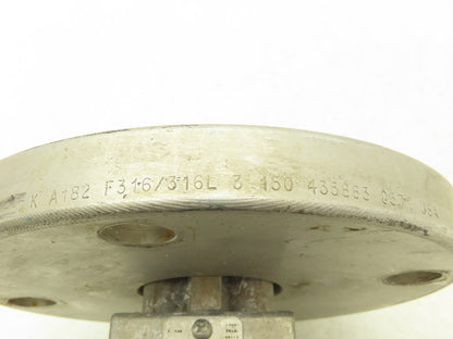 Rosemount 1151LT5SA0F22DL4C9 Pressure Transmitter 45VDC 275PSI 3" Flange Mounted