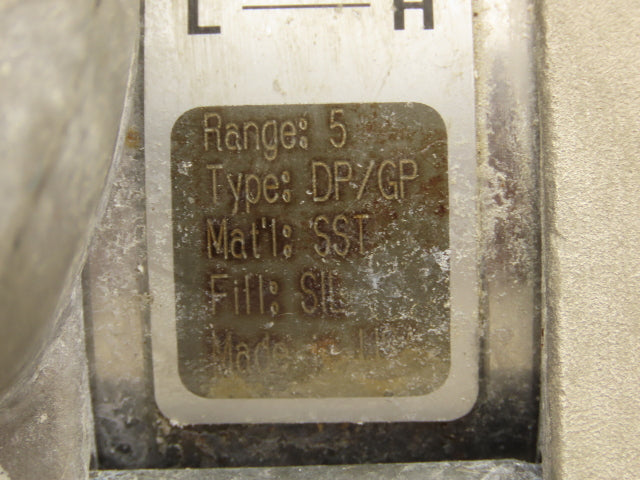 Rosemount 1151LT5SA0F22DL4C9 Pressure Transmitter 45VDC 275PSI 3" Flange Mounted