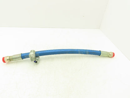 Schrott Hydraulic Replacement Hose 27" Overall 3/4" JIC NPT 4000 PSI