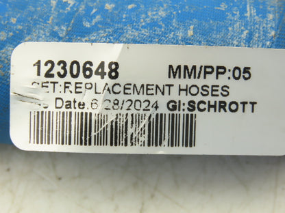 Schrott Hydraulic Replacement Hose 27" Overall 3/4" JIC NPT 4000 PSI