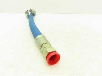 Schrott Hydraulic Replacement Hose 27" Overall 3/4" JIC NPT 4000 PSI