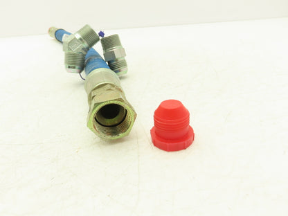 Schrott Hydraulic Replacement Hose 27" Overall 3/4" JIC NPT 4000 PSI