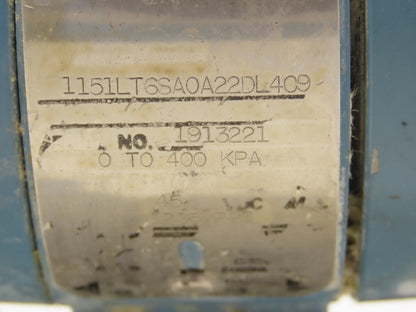 Rosemount 1151LT6SA0A22DL4C9 Pressure Transmitter 45VDC 285PSI 3" Flange Mounted