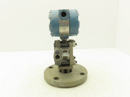 Rosemount 1151LT6SA0A22DL4C9 Pressure Transmitter 45VDC 285PSI 3" Flange Mounted