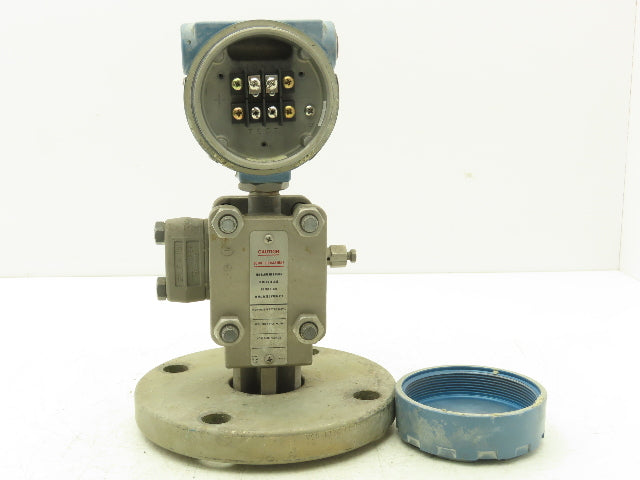 Rosemount 1151LT6SA0A22DL4C9 Pressure Transmitter 45VDC 285PSI 3" Flange Mounted