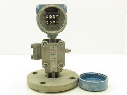Rosemount 1151LT6SA0A22DL4C9 Pressure Transmitter 45VDC 285PSI 3" Flange Mounted