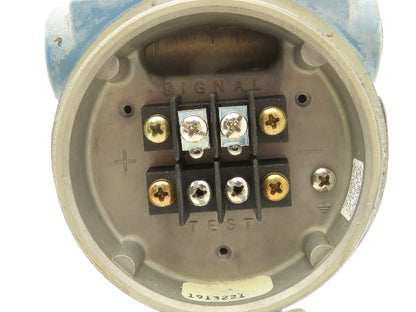 Rosemount 1151LT6SA0A22DL4C9 Pressure Transmitter 45VDC 285PSI 3" Flange Mounted