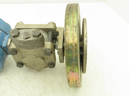 Rosemount 1151LT6SA0A22DL4C6 Pressure Transmitter 45VDC 285PSI 3" Flange Mounted