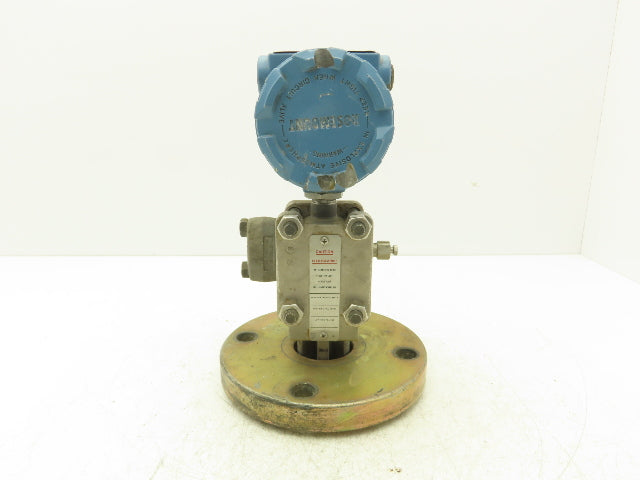 Rosemount 1151LT6SA0A22DL4C6 Pressure Transmitter 45VDC 285PSI 3" Flange Mounted