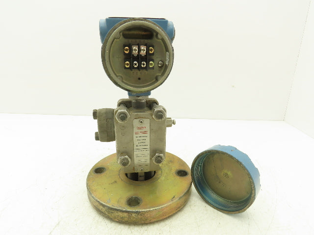 Rosemount 1151LT6SA0A22DL4C6 Pressure Transmitter 45VDC 285PSI 3" Flange Mounted