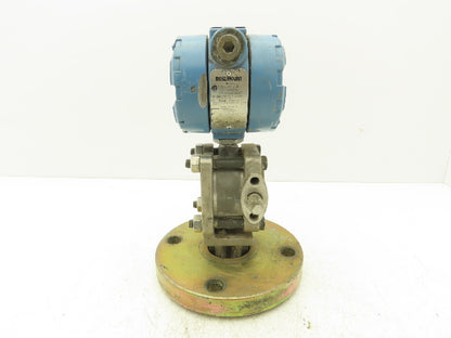 Rosemount 1151LT6SA0A22DL4C6 Pressure Transmitter 45VDC 285PSI 3" Flange Mounted