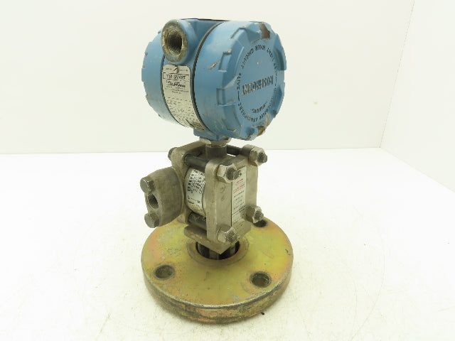 Rosemount 1151LT6SA0A22DL4C6 Pressure Transmitter 45VDC 285PSI 3" Flange Mounted
