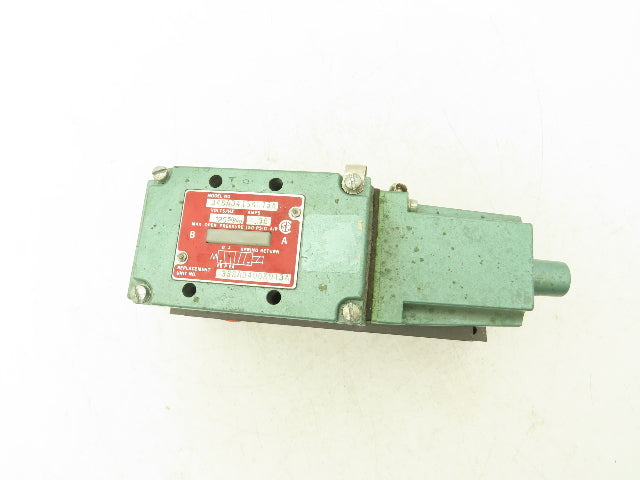 Numatics 34SAD415K013A Solenoid Valve w/ Manifold Block 120V 150 PSI 1/2" NPT