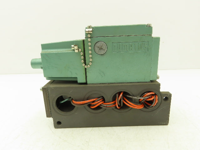 Numatics 34SAD415K013A Solenoid Valve w/ Manifold Block 120V 150 PSI 1/2" NPT