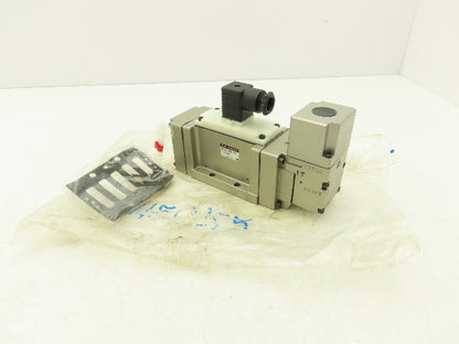 SMC VP4154-005DL-X61 Pneumatic Air Valve 2 Position Single Pilot 3/4" Std Body