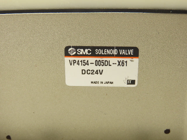 SMC VP4154-005DL-X61 Pneumatic Air Valve 2 Position Single Pilot 3/4" Std Body