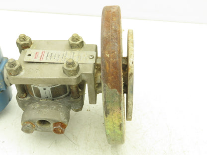 Rosemount 1151LT5GA0A22D Pressure Transmitter 85VDC 285PSI 3" Flange Mounted