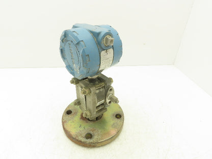 Rosemount 1151LT5GA0A22D Pressure Transmitter 85VDC 285PSI 3" Flange Mounted