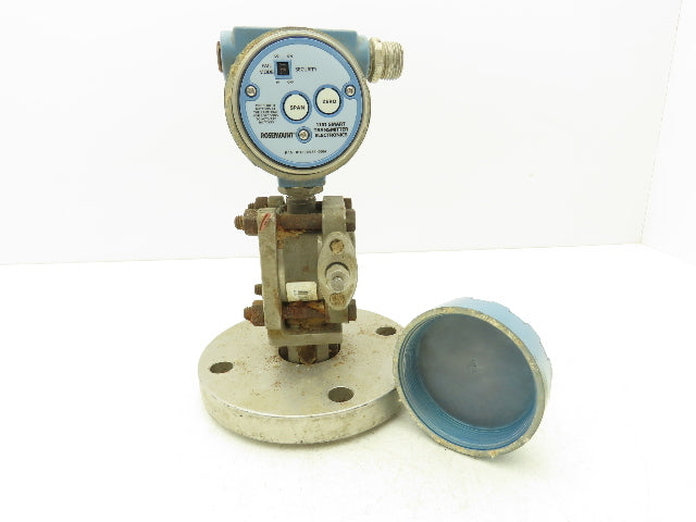 Rosemount LT5SA0F22DM1C6 Pressure Transmitter 42VDC 0-750" H2O 3" Flange Mounted