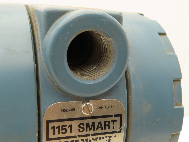 Rosemount 1151LT6SA0A22DL4C9 Pressure Transmitter 45VDC 285PSI 3" Flange Mounted