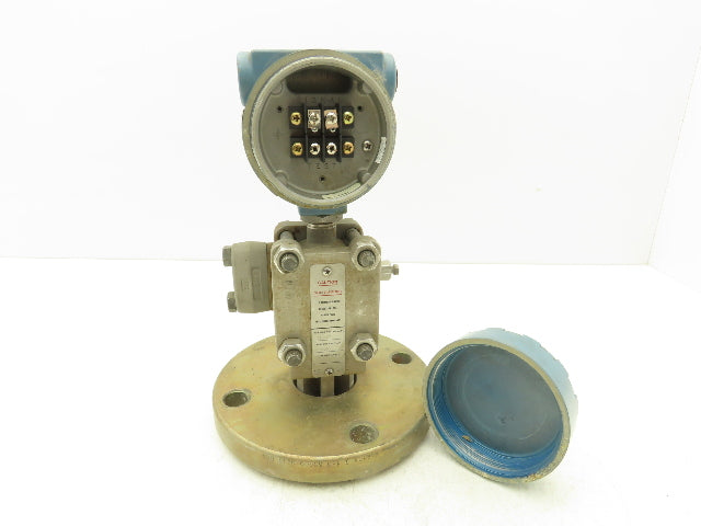 Rosemount 1151LT6SA0A22DL4C9 Pressure Transmitter 45VDC 285PSI 3" Flange Mounted