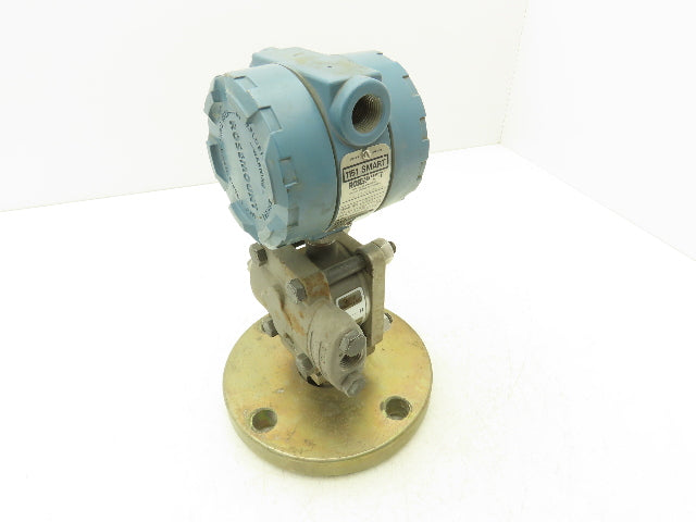 Rosemount 1151LT6SA0A22DL4C9 Pressure Transmitter 45VDC 285PSI 3" Flange Mounted