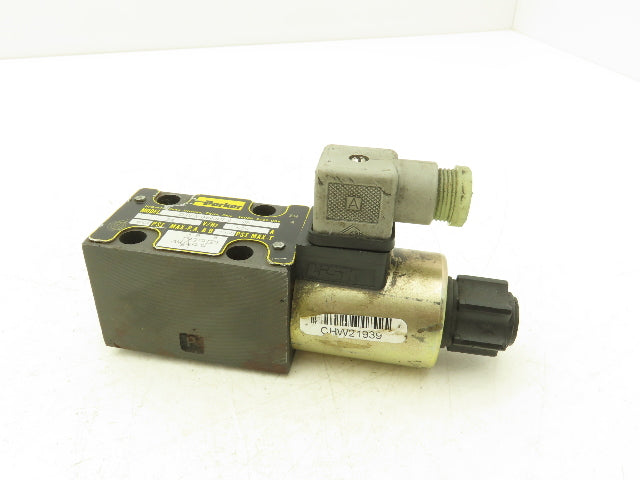Parker D1VW1MNJPF4 Directional Control Valve 24V 1.A 4000 Max PSI 1500 Max-T