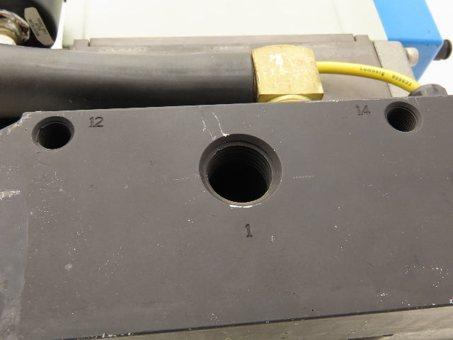 Numatics 01325T Solenoid Valve 2-Station Manifold Assembly Devicenet Interface