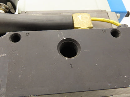 Numatics 01325T Solenoid Valve 2-Station Manifold Assembly Devicenet Interface