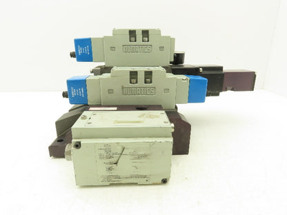 Numatics 01325T Solenoid Valve 2-Station Manifold Assembly Devicenet Interface