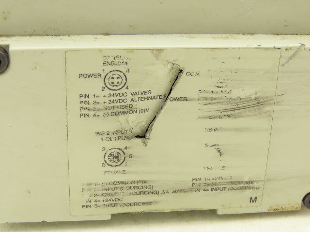 Numatics 01325T Solenoid Valve 2-Station Manifold Assembly Devicenet Interface