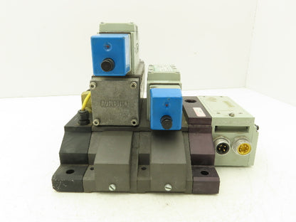 Numatics 01325T Solenoid Valve 2-Station Manifold Assembly Devicenet Interface