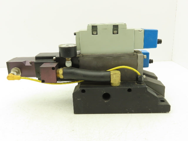 Numatics 01325T Solenoid Valve 2-Station Manifold Assembly Devicenet Interface