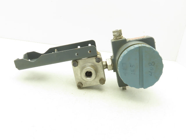 Foxboro 821GM-IS1NH2 EW Electronic Pressure Transmitter 65VDC 600PSI W/Bracket