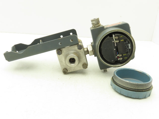 Foxboro 821GM-IS1NH2 EW Electronic Pressure Transmitter 65VDC 600PSI W/Bracket