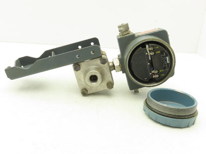 Foxboro 821GM-IS1NH2 EW Electronic Pressure Transmitter 65VDC 600PSI W/Bracket