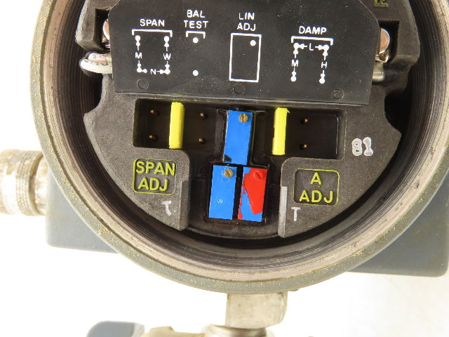 Foxboro 821GM-IS1NH2 EW Electronic Pressure Transmitter 65VDC 600PSI W/Bracket