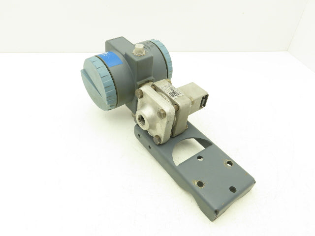 Foxboro 821GM-IS1NH2 EW Electronic Pressure Transmitter 65VDC 600PSI W/Bracket